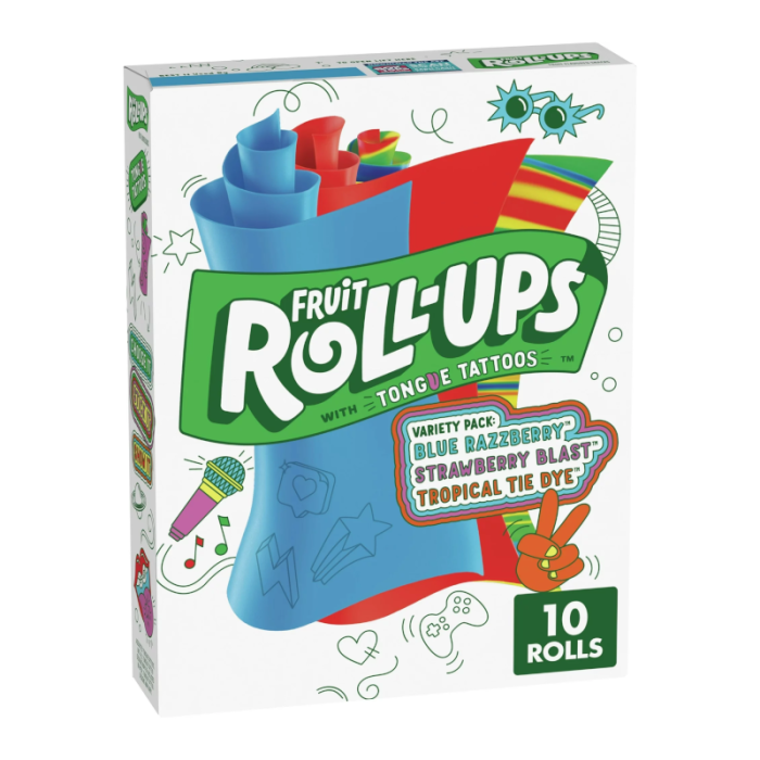 Betty Crocker Fruit Rollups Variety Pack 10x141g