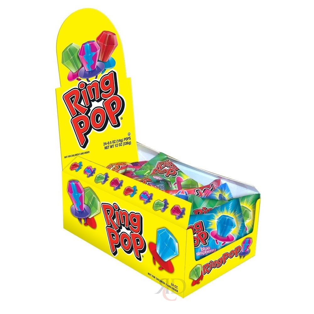 Bazooka Ring Pop 24x14g