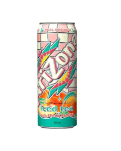 Arizona Iced Tea With Peach Flavour 24x22oz
