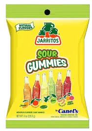 Jarritos Peg Gummies Sour 12x141g