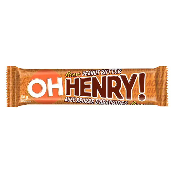 Oh Henry! Reese's Peanut Butter 24x58g