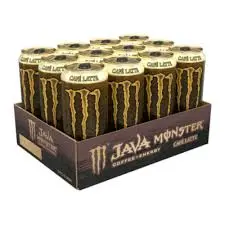 Monster Java Cafe Latte USA 12x444ml