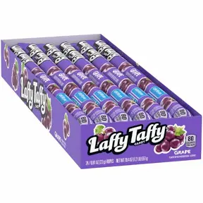 Wonka Laffy Taffy Grape 24CT