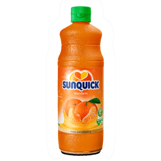 Sunquick Mandarin Vitamin C Cordial Glass bottle 6x700ml