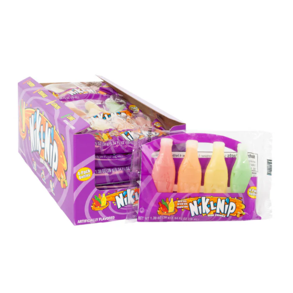  Nik-L-Nip Wax Bottles 18x1.29oz