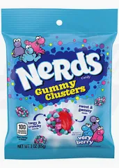 Nerds Gummies Very Berry Peg Bag 12x3oz Expiry 30.1.26