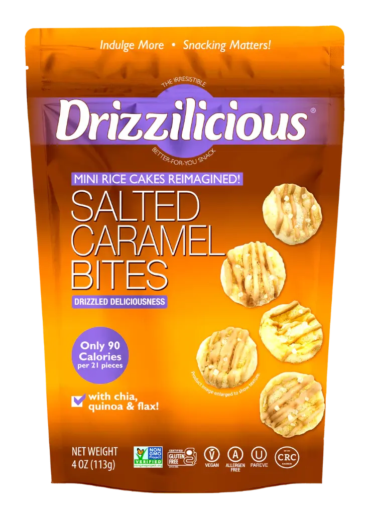 Drizzilicious Salted Caramel Drizzled 12x4oz