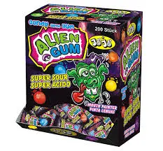 JoJo Alien Bubble Gum5g 1x200 Units