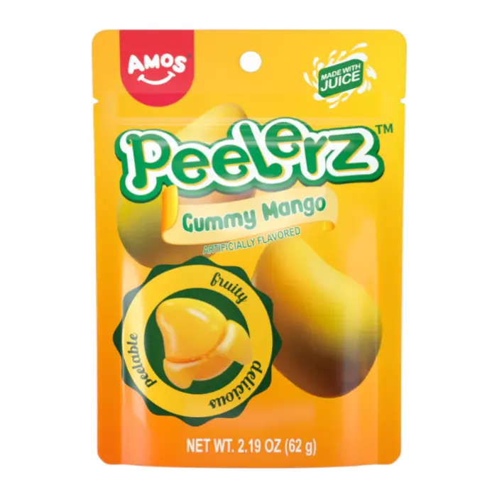 Amos Peelerz Mango Peg Bag 12x170g