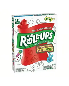 Betty Crocker Fruit Roll-ups Strawberry Blast 10x141g