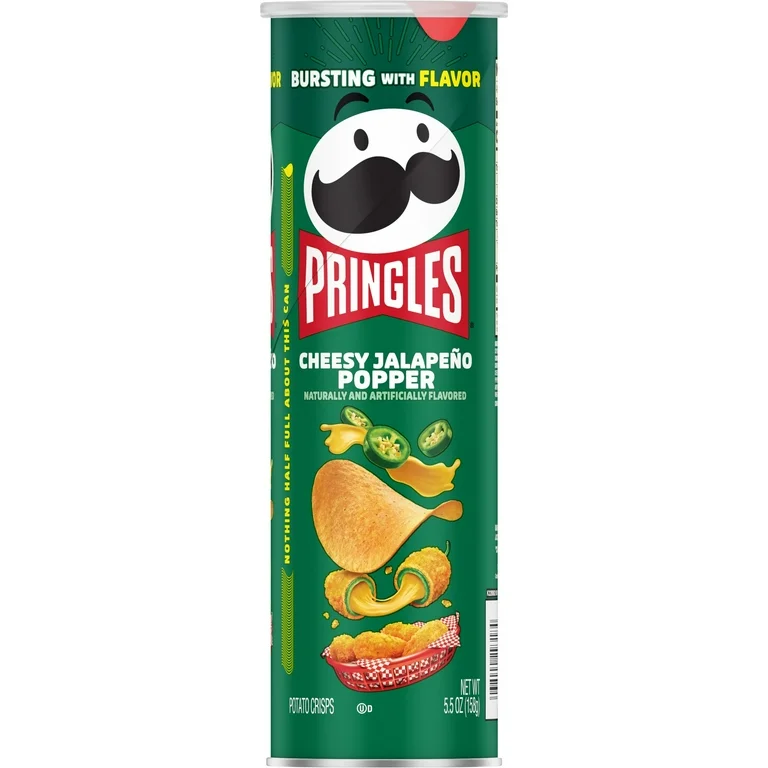 Pringles Cheezy Jalapeno Popper 14x156g