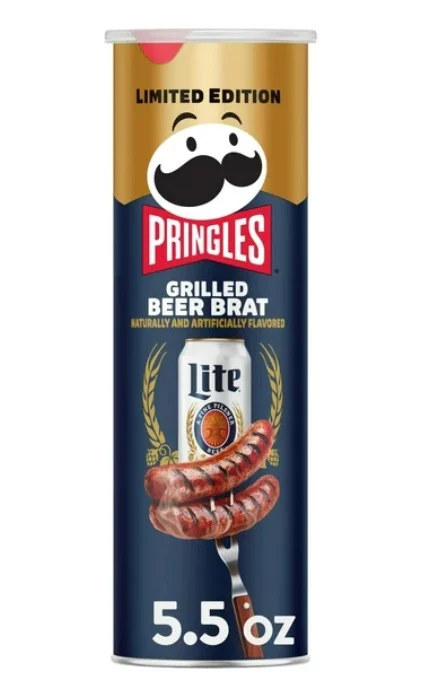 Pringles Beer Brat 14x156g