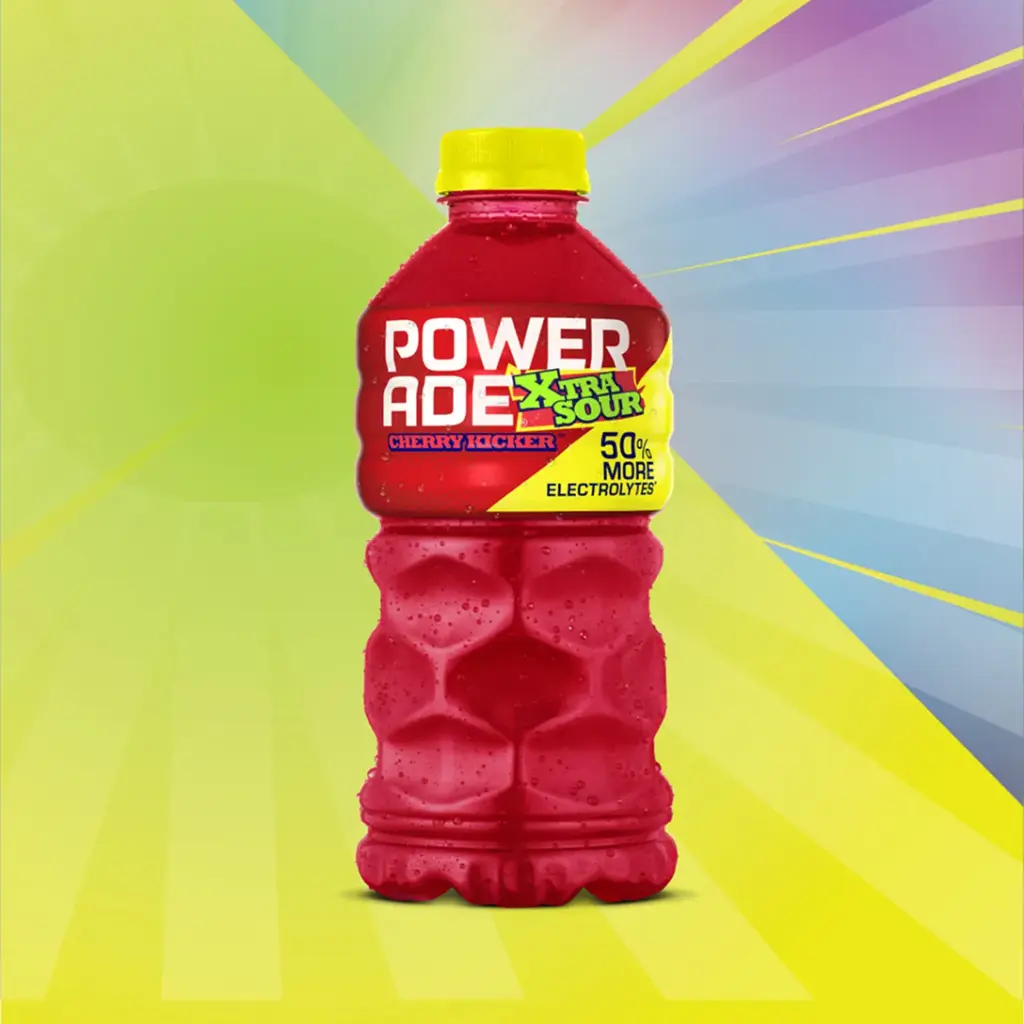 Powerade XSour Cherry Kicker 15x828ml Expiry 2.2.26