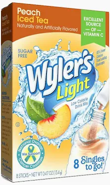 Wyler's STG Peach 12x6CT