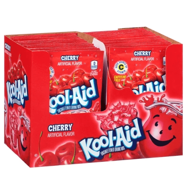 Kool Aid Cherry Drink Mix 48CT