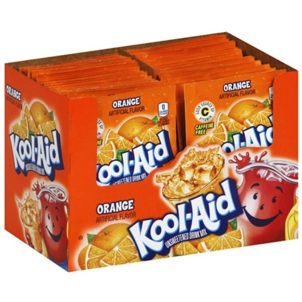 Kool Aid Orange Drink Mix 48CT