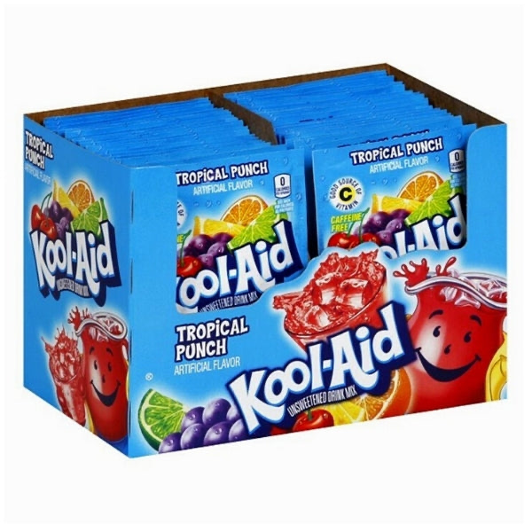 Kool Aid Tropical Punch Drink Mix 48CT