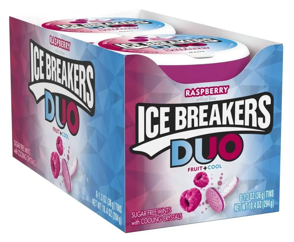 Ice Breakers Duo Raspberry 8x36g