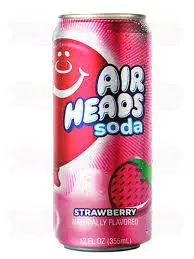 [ASS] Airheads Soda Strawberry 12x340ml
