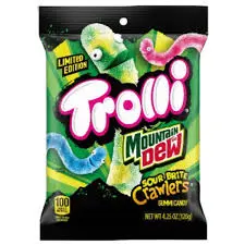 Trolli Peg Sour Mtn Dew 12x113g