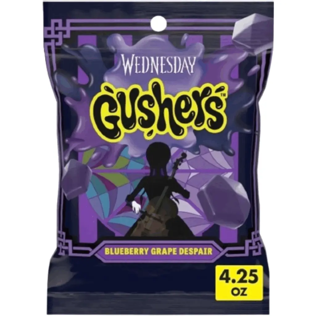 Gushers Wednesday Addams 8x4.25oz