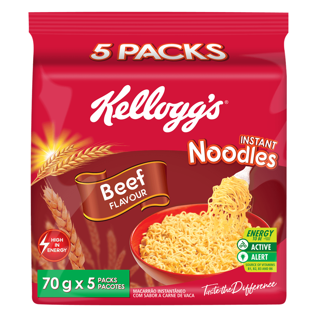 Kellogg's Beef Noodles 8x5x70g