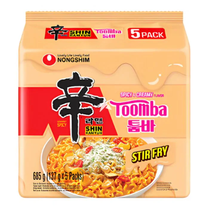 Nongshim Shin Ramyun Toomba Multi 5x8x137g 