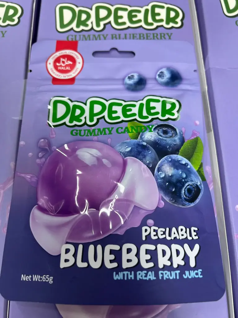 Dr Peelerz Halal Blueberry 12x65g