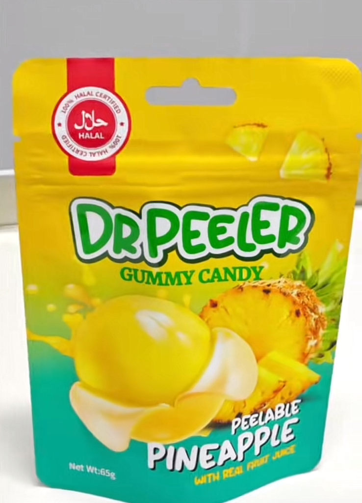 Dr Peelerz Halal Pineapple 12x65g