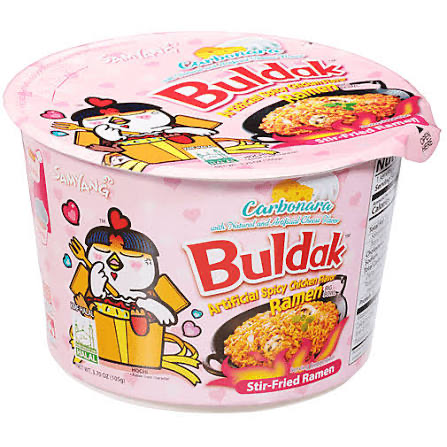 Samyang Budalk Carbonara Bowl 6x105g