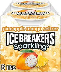 Ice Breakers Mints Sparkling Pineapple Mango 8x42g