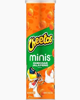Cheetos Jalapeno Hot Minis Canister 12x3.62oz