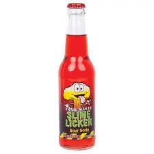 Toxic Waste Slime Licker Soda Strawberry Sour 24x12oz