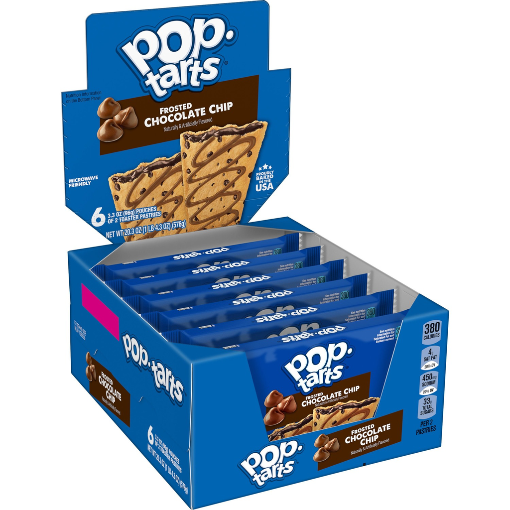 Pop Tarts Frosted Chocolate Chip 6x96g