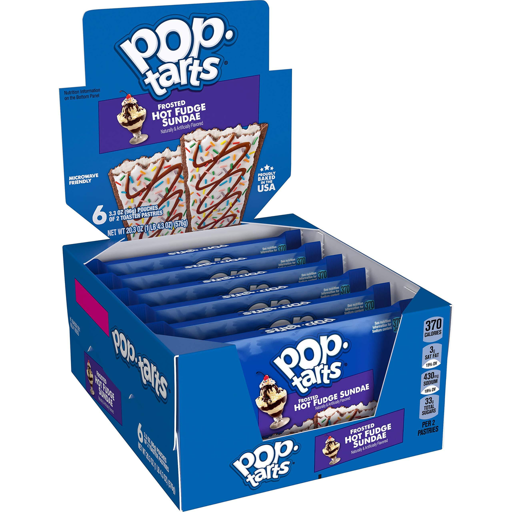 Pop Tarts Frosted Hot Fudge Sundae 6x96g