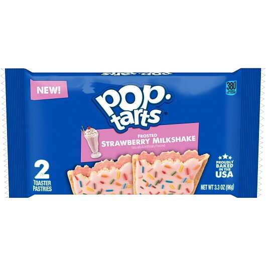 Pop Tarts Frosted Strawberry Milkshake 6x96g