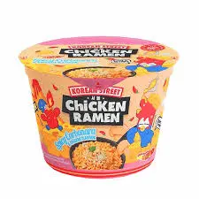 KOST Spicy Carbonara Chicken Flavour Stir Fried Noodle bowl 12x106g