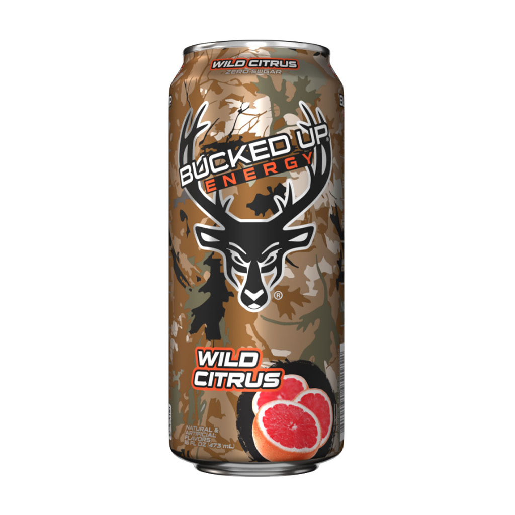 Bucked Up Wild Citrus 12x454ml				 