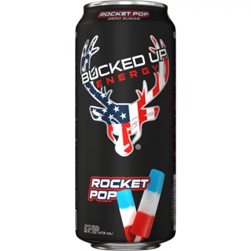 Bucked Up Rocket Pop 12x454ml					 