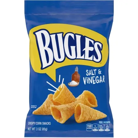 Bugles Salt & Vinegar 6x85g				 				 
