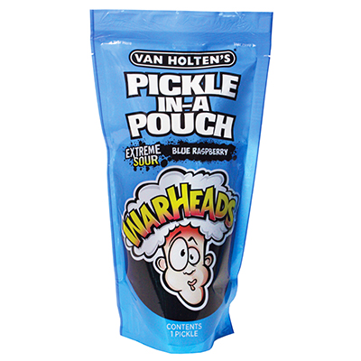 Van Holten Pickles Jumbo Warhead Blue Raspberry 12x306g				 