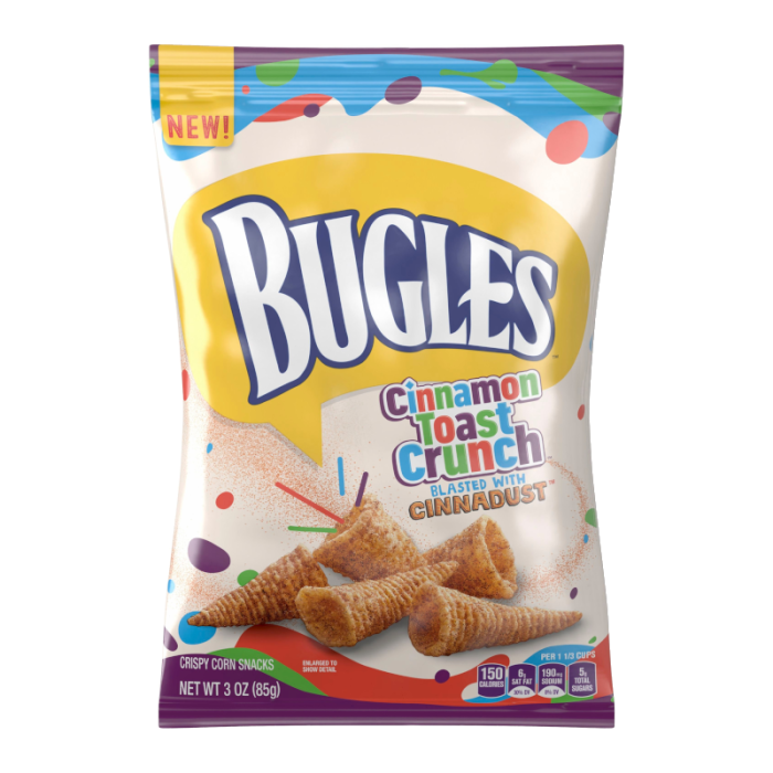Bugles Cinnamon Toast Crunch 6x85g