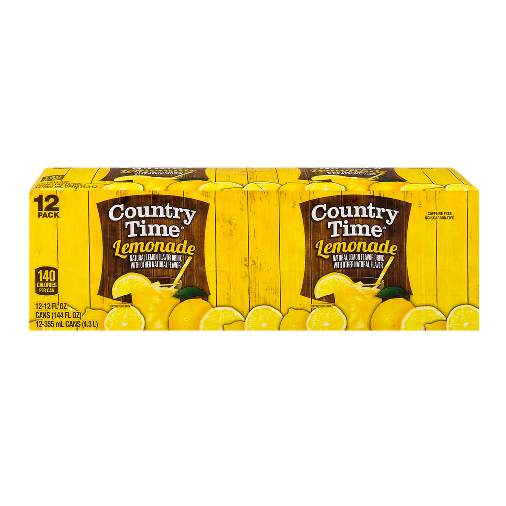 Country Time Lemonade 24x355ml