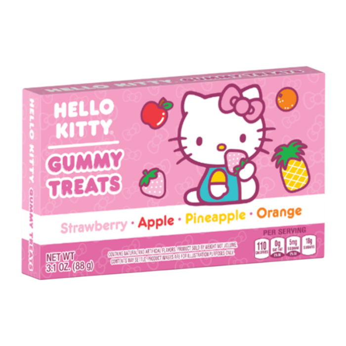 Hello Kitty Fruit Gummi Treats Theatre Box 12x88g
