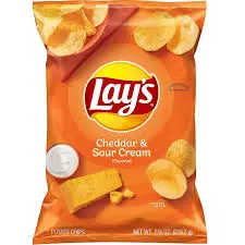Lays Cheddar & Sour Cream 15x198.2g