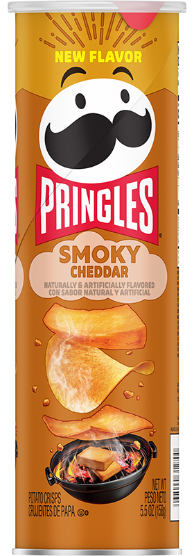 Pringles Smoky Cheddar 14x156g