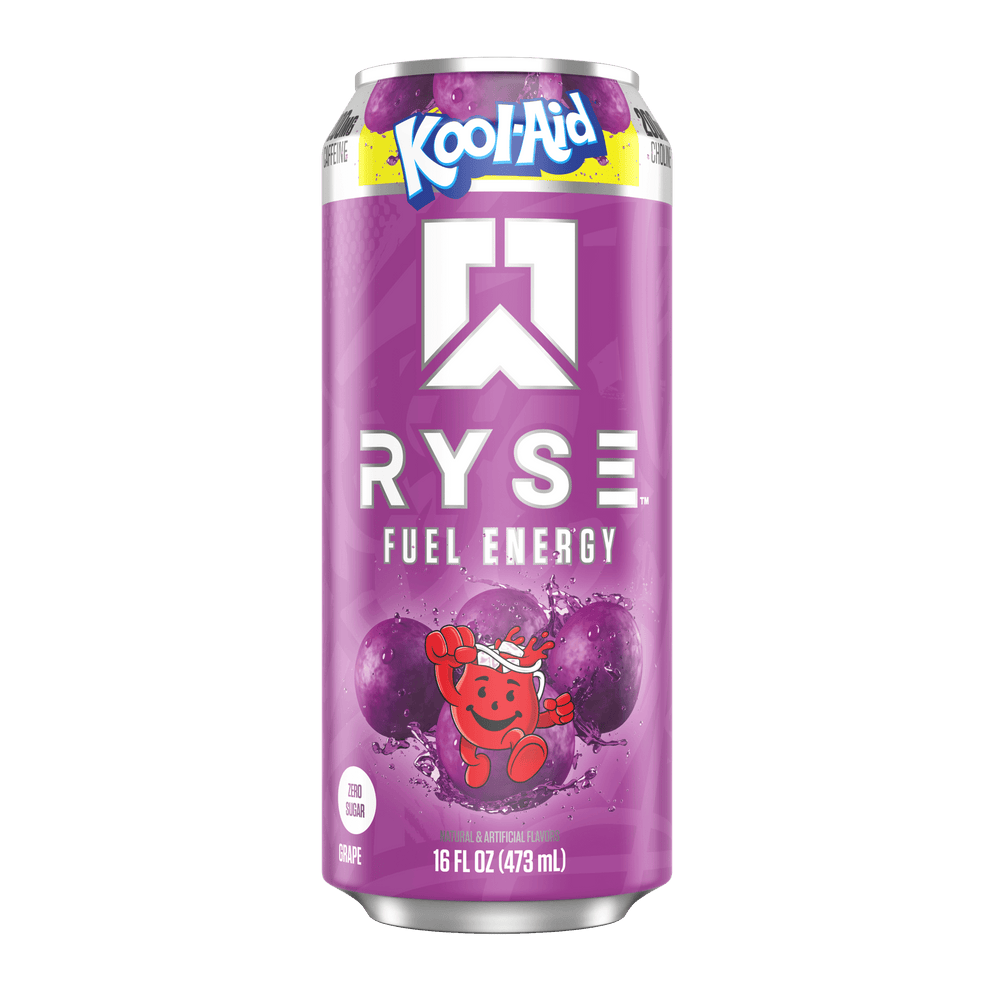 RYSE Fuel Kool-Aid Grapes 12x473ml