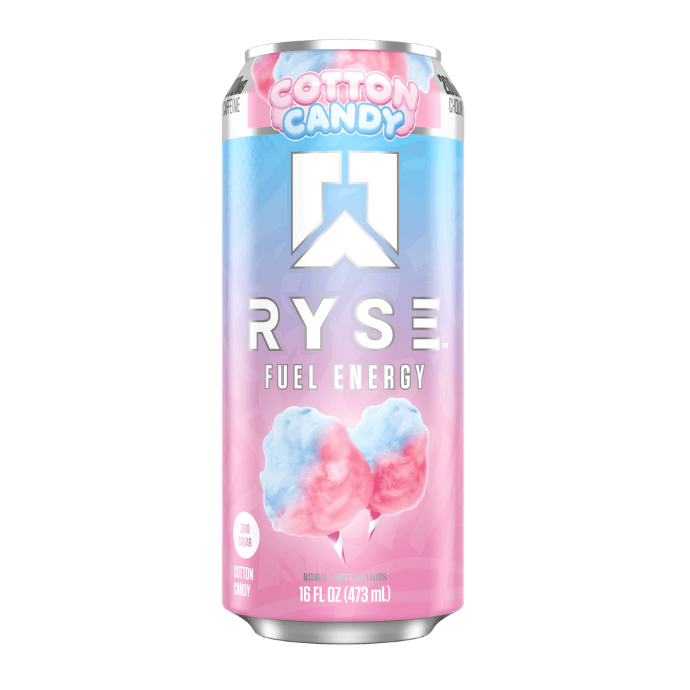 RYSE Fuel Cotton Candy Pink Splash 12x473ml