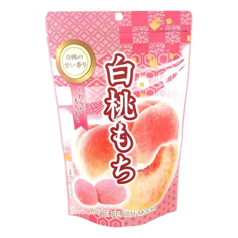 Seiki White Peach Mochi 12x130g