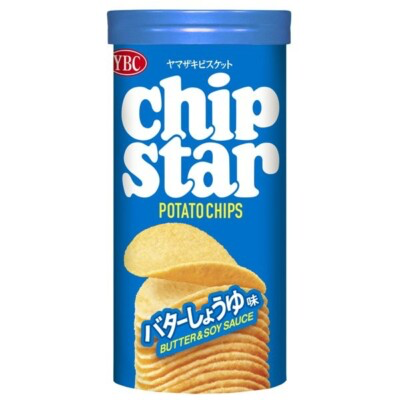 YBC Chip Star Potato Chips Butter & Soy Sauce 8x45g